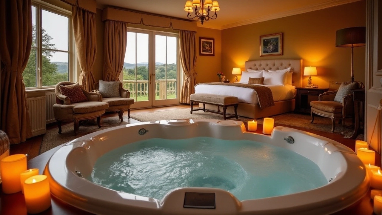 Exploring Lavish Hotel Rooms with Private Hot Tubs