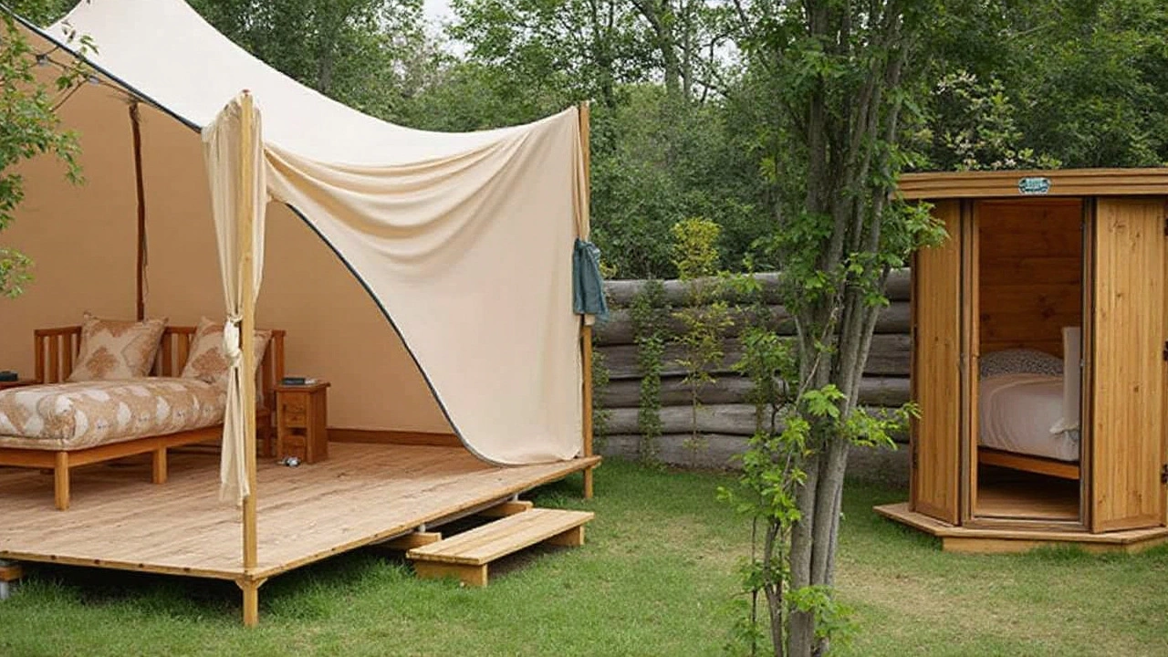 Luxury Toilets and Glamping: What to Expect in Your Eco Stay