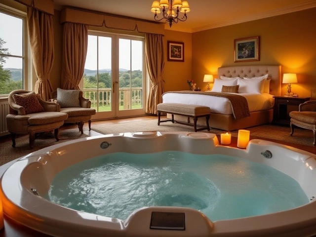 Exploring Lavish Hotel Rooms with Private Hot Tubs