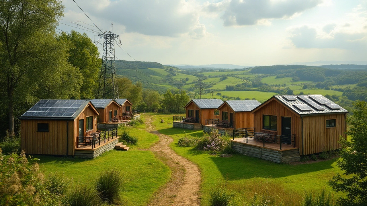 Exploring Power Options When Glamping in Eco-Friendly Cottages