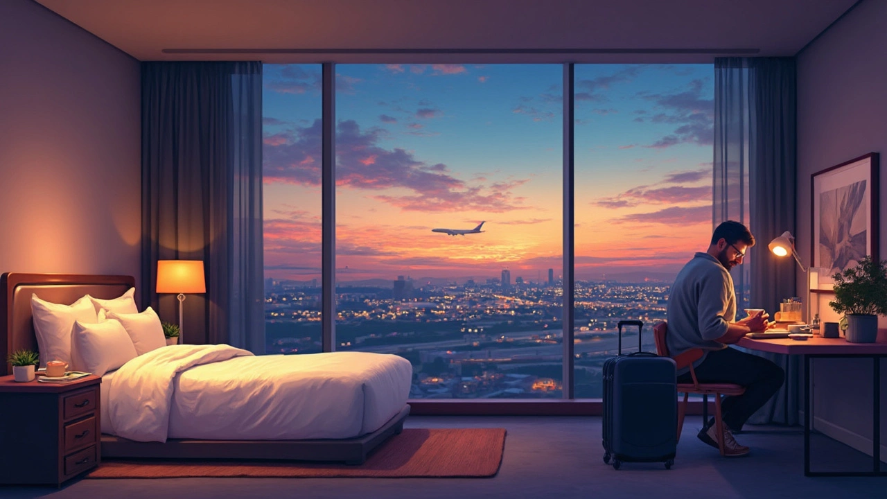 Inside a Typical Airport Hotel