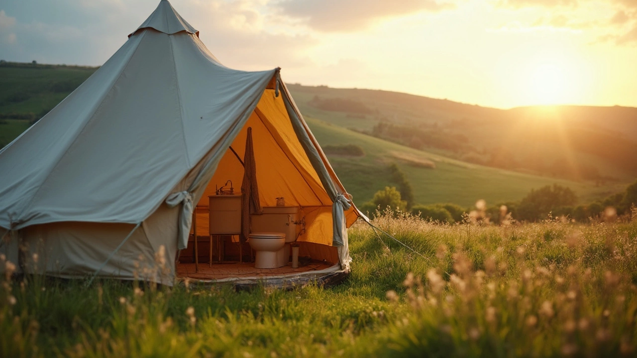 Are There Toilets in Glamping Tents? Your Honest Guide