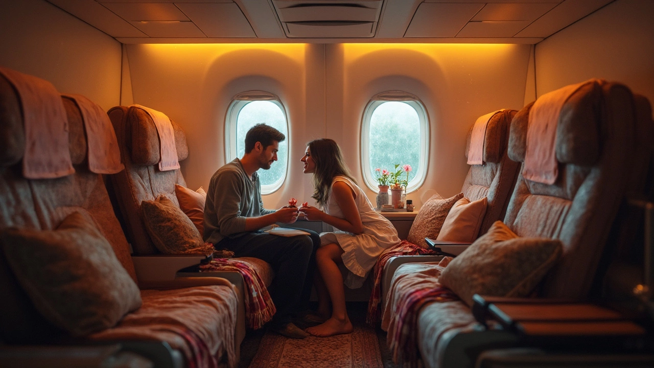 Best Airline Cabins for Romantic Cottage Lovers